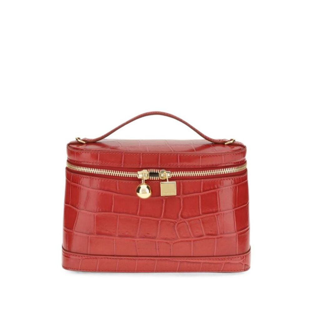 Jacquemus Women Le Petit Vanity Leather Shoulder Bag